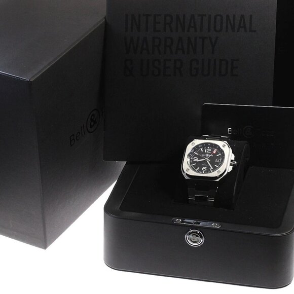 Bell&Ross BR05 GMT BR05G-BL-ST/SRB Date black Dial Automatic Men's Watch_8... - Picture 3 of 7